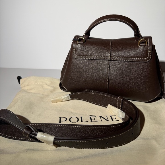 [SOLD OUT] Polène Mokki Mini Bag – Textured Ebony 🤎 - Picture 5 of 10